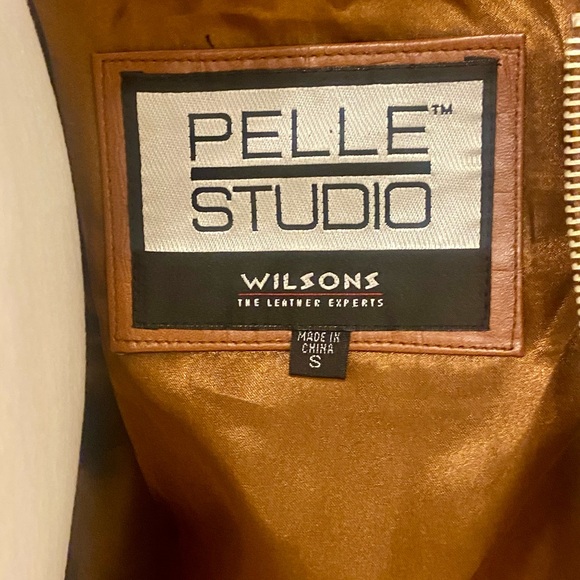 Vintage Camel Leather Jacket - Picture 9 of 9